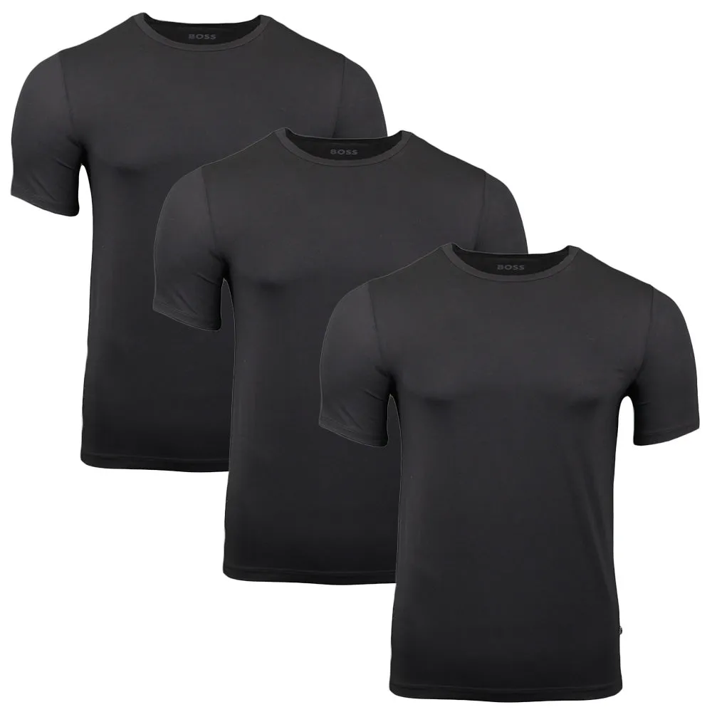 3-Pack Bamboo T-Shirts, Black