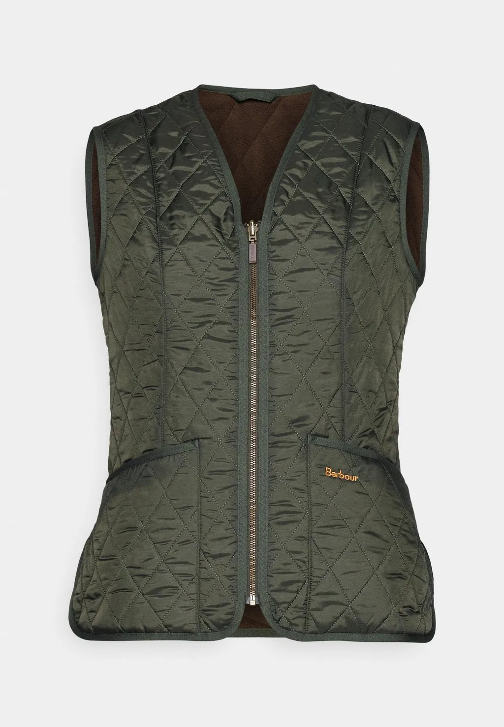 Barbour vest, dark olive