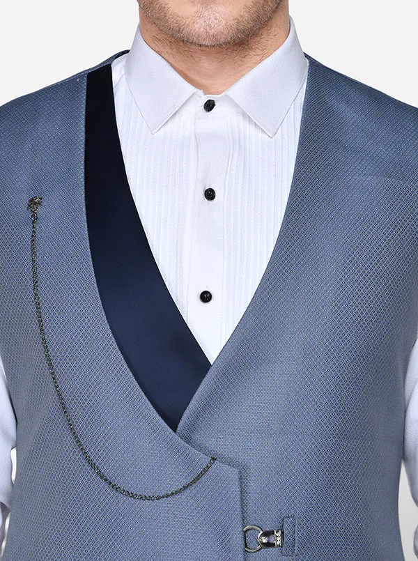 Bluish Grey Suit | JadeBlue