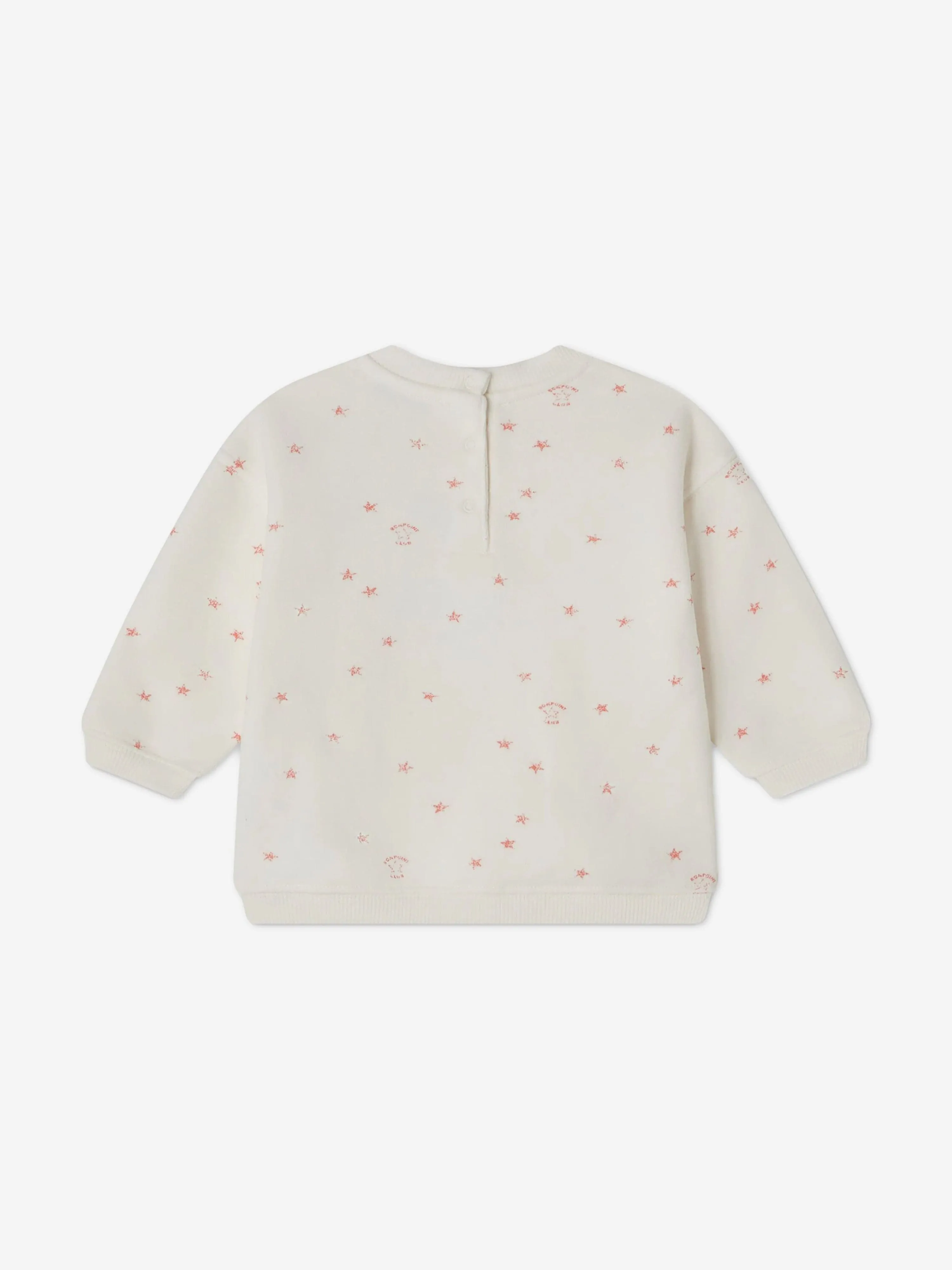 Bonpoint Baby Dady Sweatshirt in Ivory