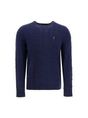 Cable-Knit Wool-Cashmere Sweater