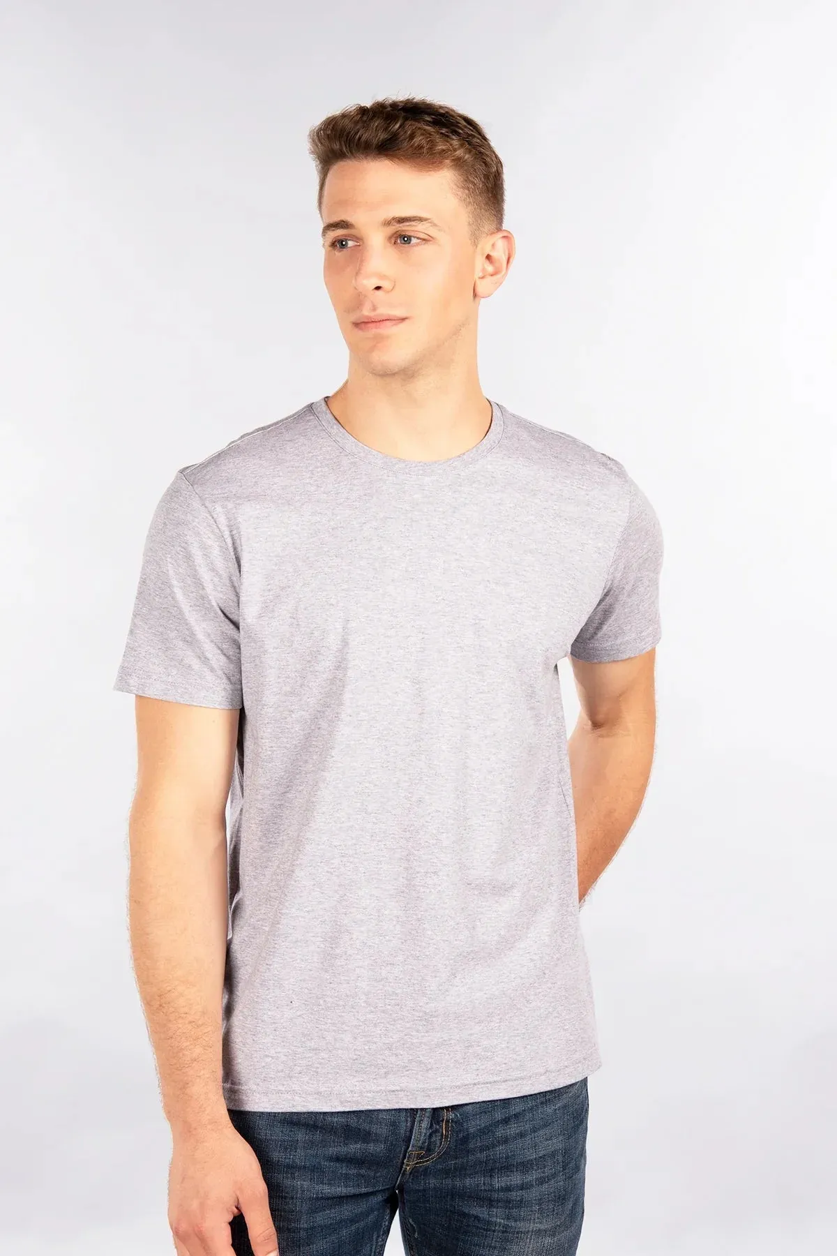 City Lab Men's Fitted Crew Neck T-Shirts