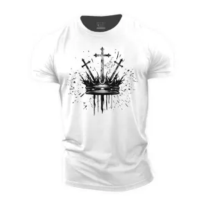 Cross Crown Cotton T-Shirt