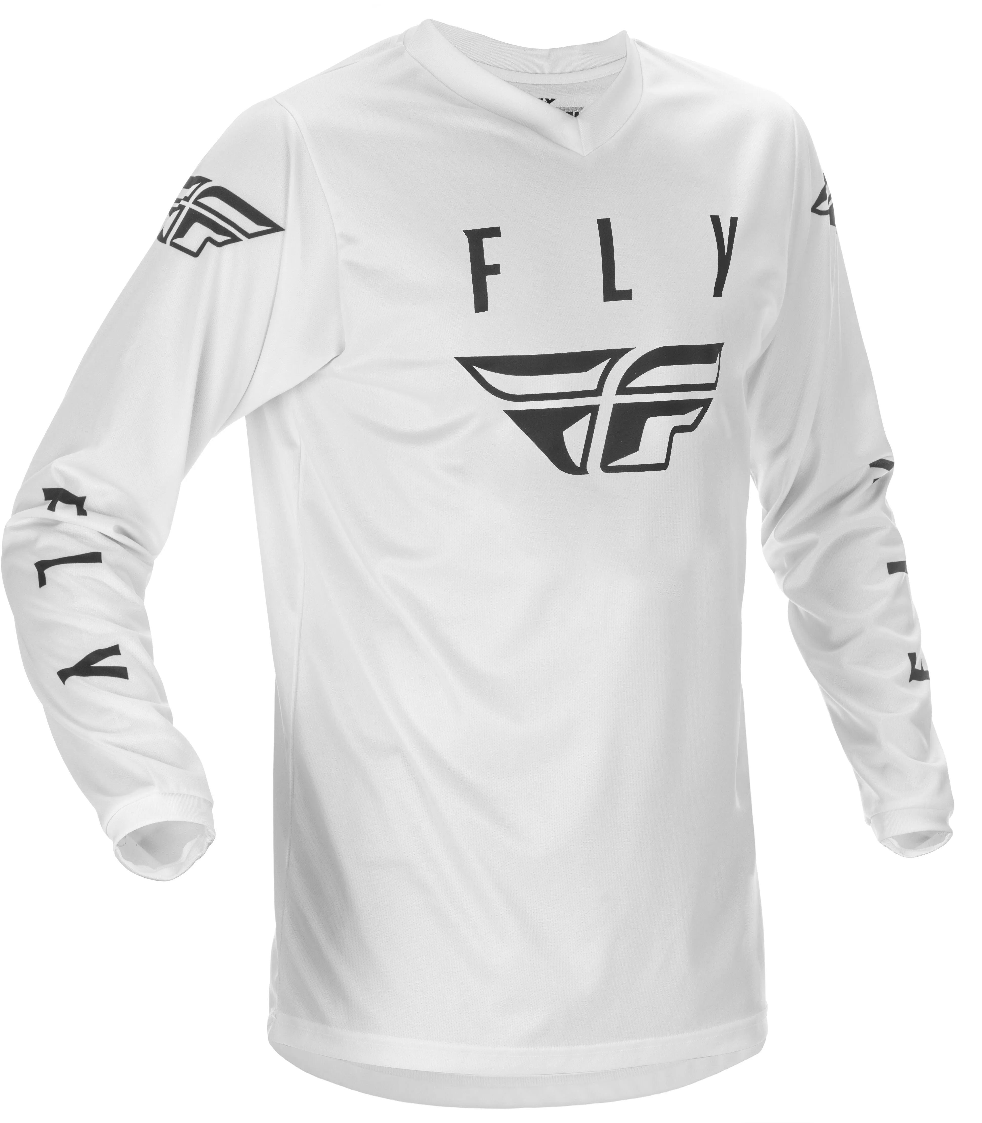 FLY UNIVERSAL JERSEY WHITE/BLACK MD