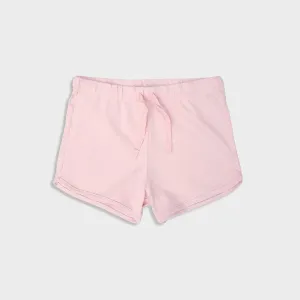 Girls Pink Organic Soft Cotton Short