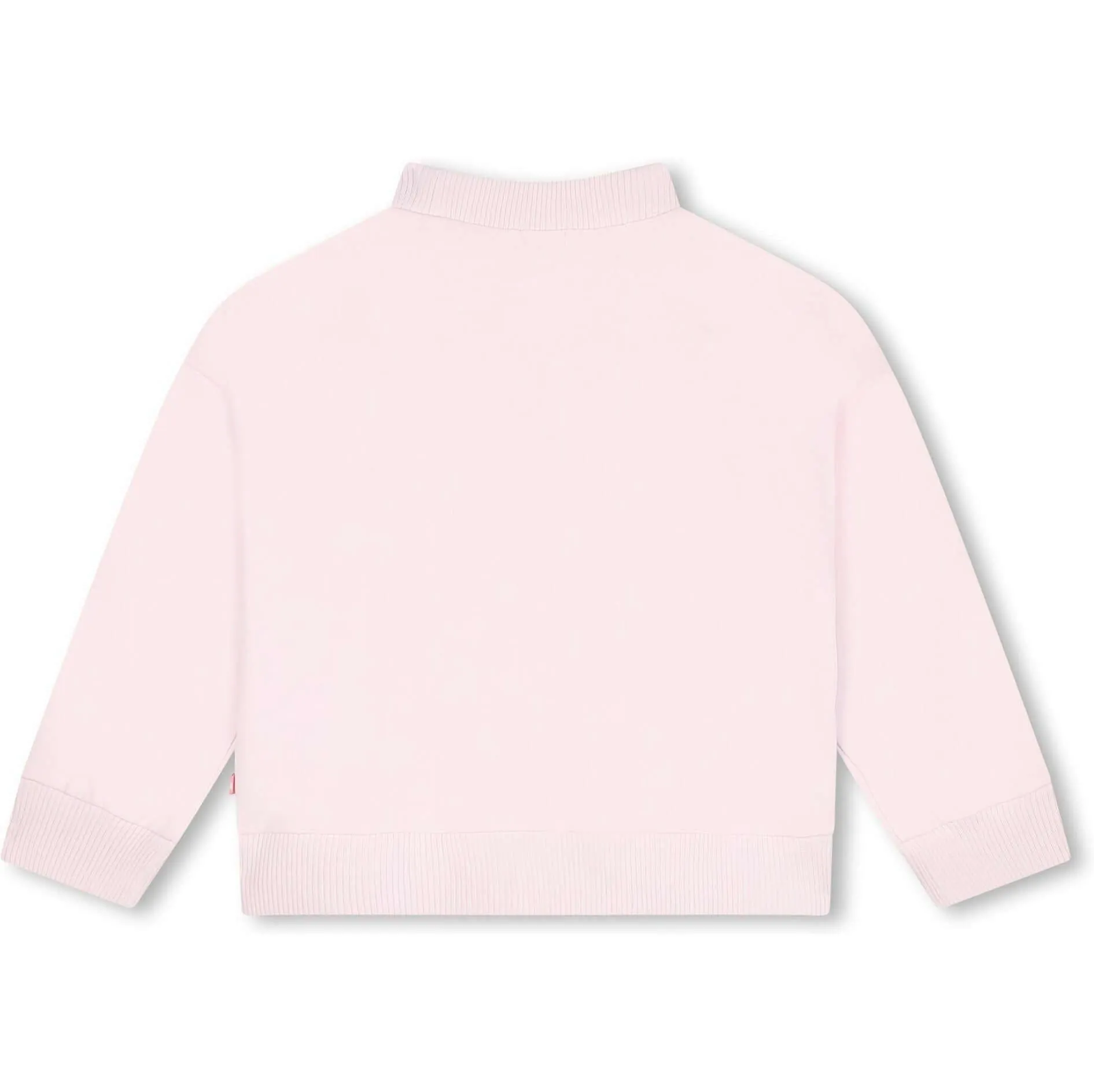 Girls Pink Sequin Sweatshirt