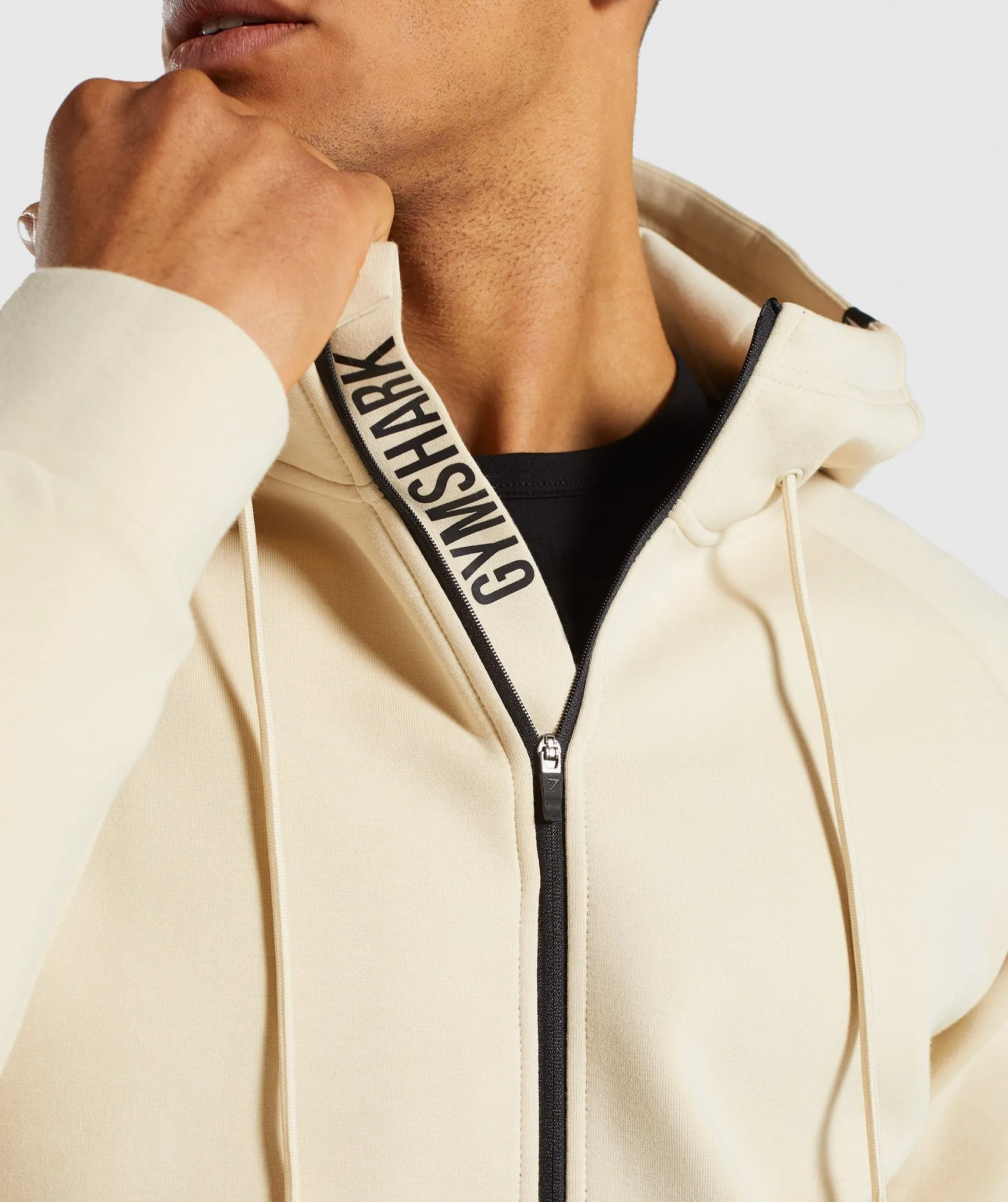 Gymshark Ultra Zip Hoodie - Warm Beige