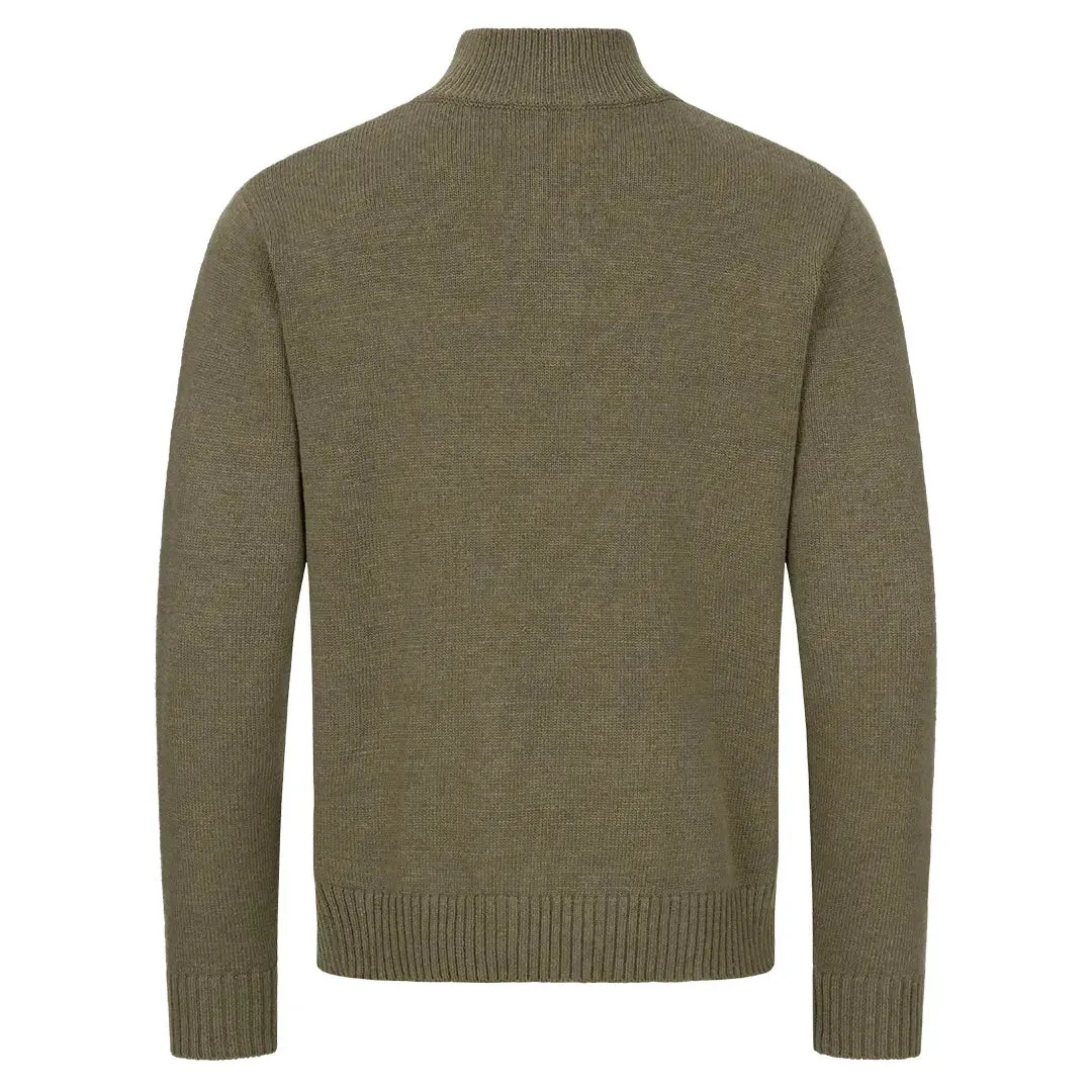 HZ Wool Sweater - Dark Olive by Blaser