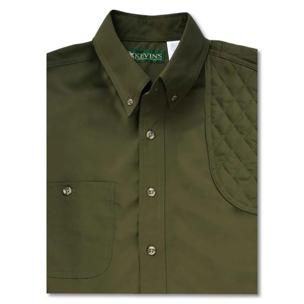 Kevin's Long Sleeve Single Left Patch Performance Shooting Shirt