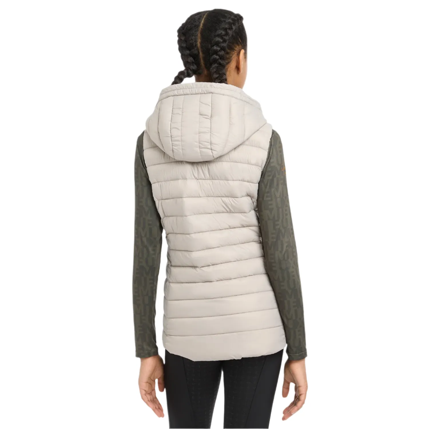 LeMieux Milly Young Rider Puffer Vest, Ash