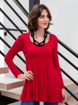 Long Sleeve Tunic Top For Women