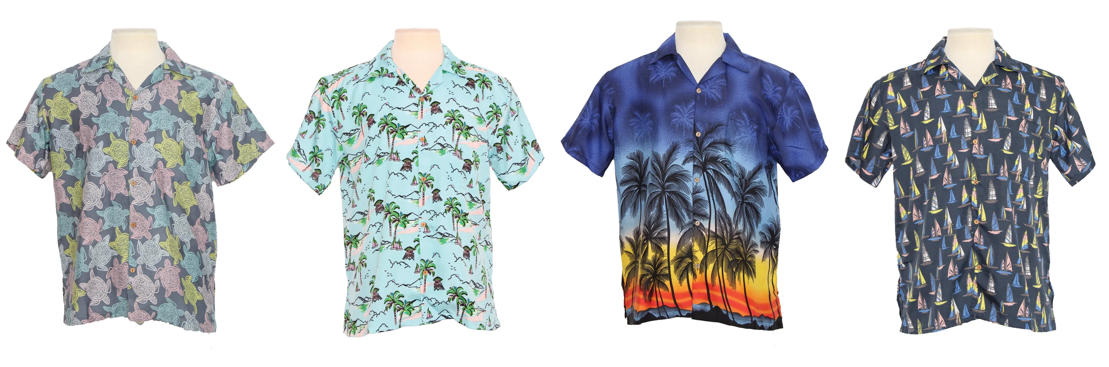 M-HWS31-N - Wholesale Men's Hawaiian Shirts