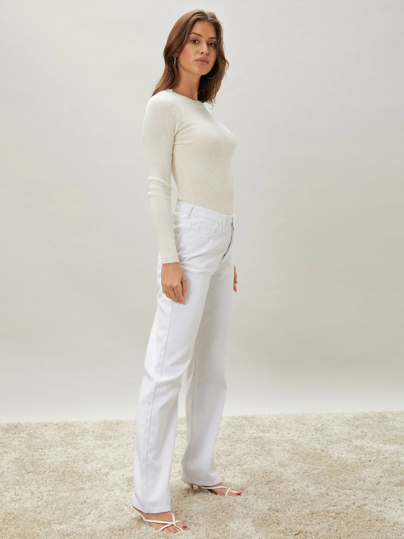 MOTF ECO RECYCLED POLYESTER SLIM SWEATER