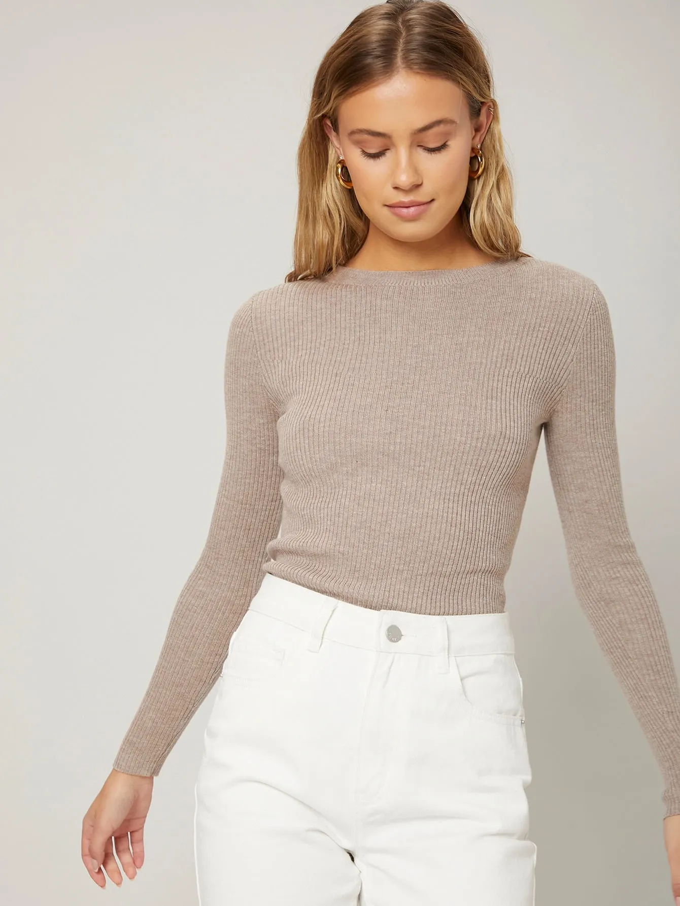 MOTF ECO RECYCLED POLYESTER SLIM SWEATER