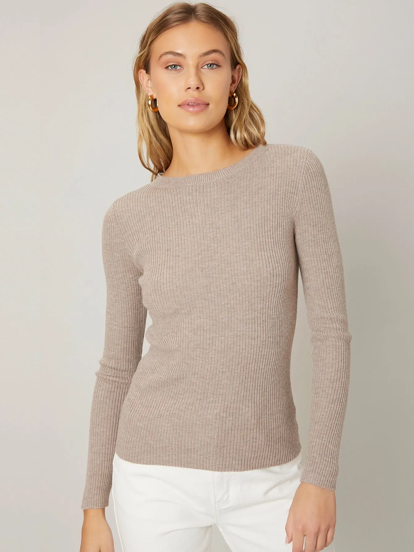 MOTF ECO RECYCLED POLYESTER SLIM SWEATER