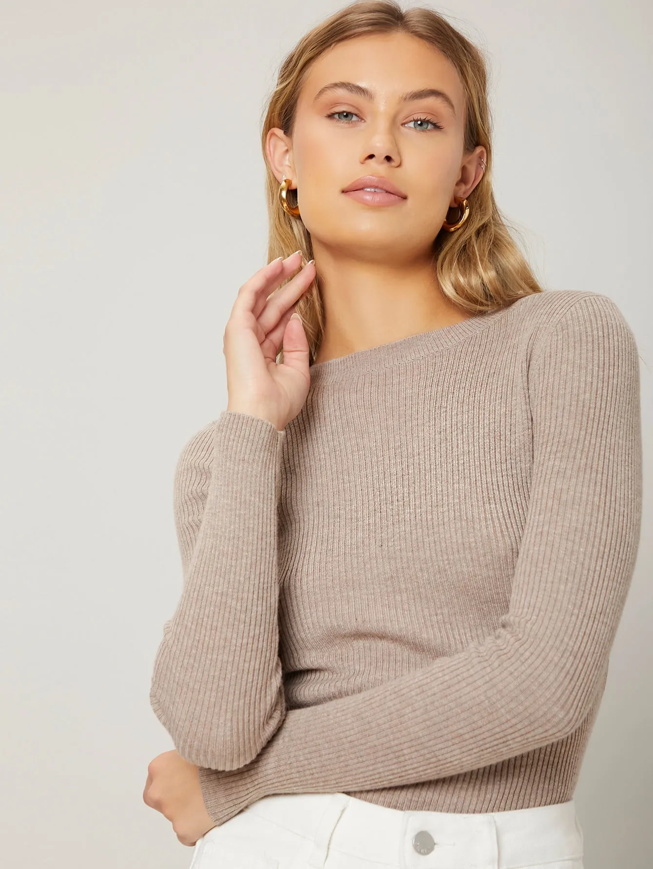 MOTF ECO RECYCLED POLYESTER SLIM SWEATER