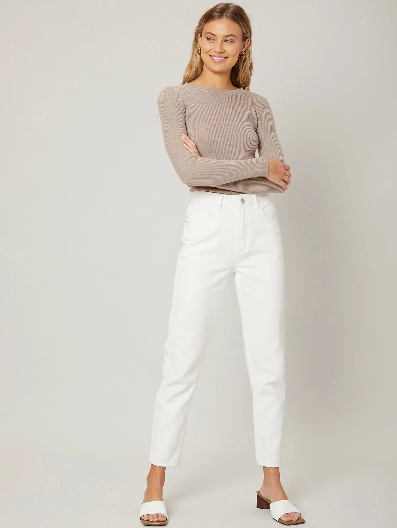 MOTF ECO RECYCLED POLYESTER SLIM SWEATER