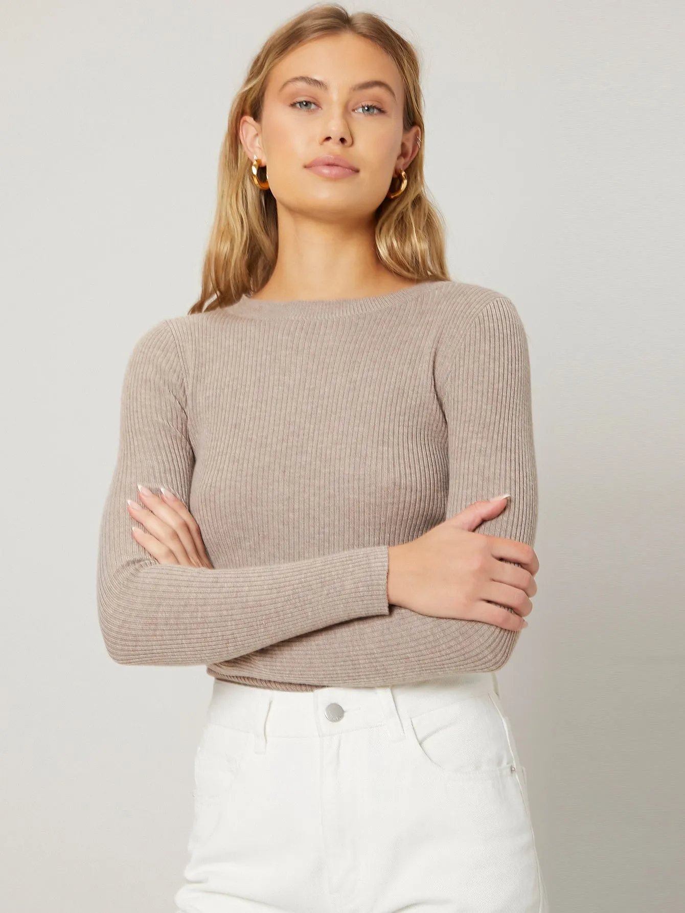 MOTF ECO RECYCLED POLYESTER SLIM SWEATER