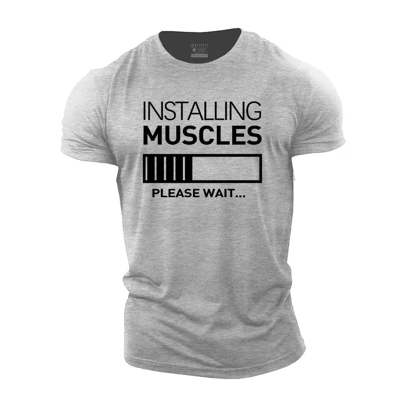 Muscle Loading Cotton T-Shirt