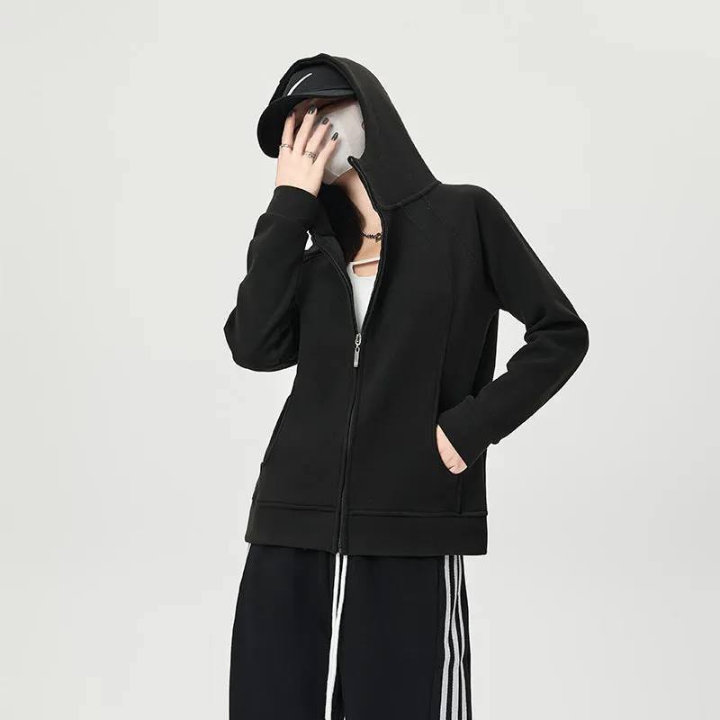 Nyla™ | Cozy K-Pop Inspired Zip-Up Hoodie for Street Style