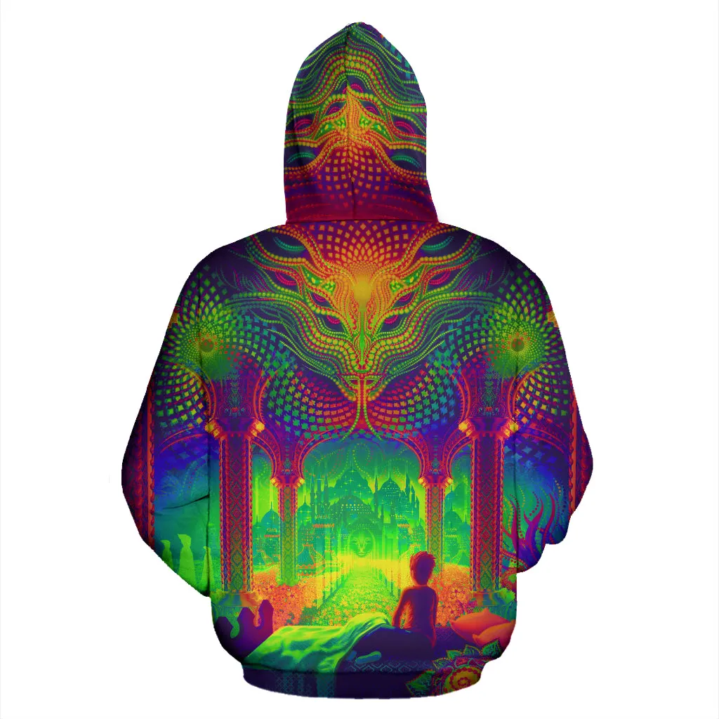 PADWAN ZIPPER HOODIE | SALVIA DROID