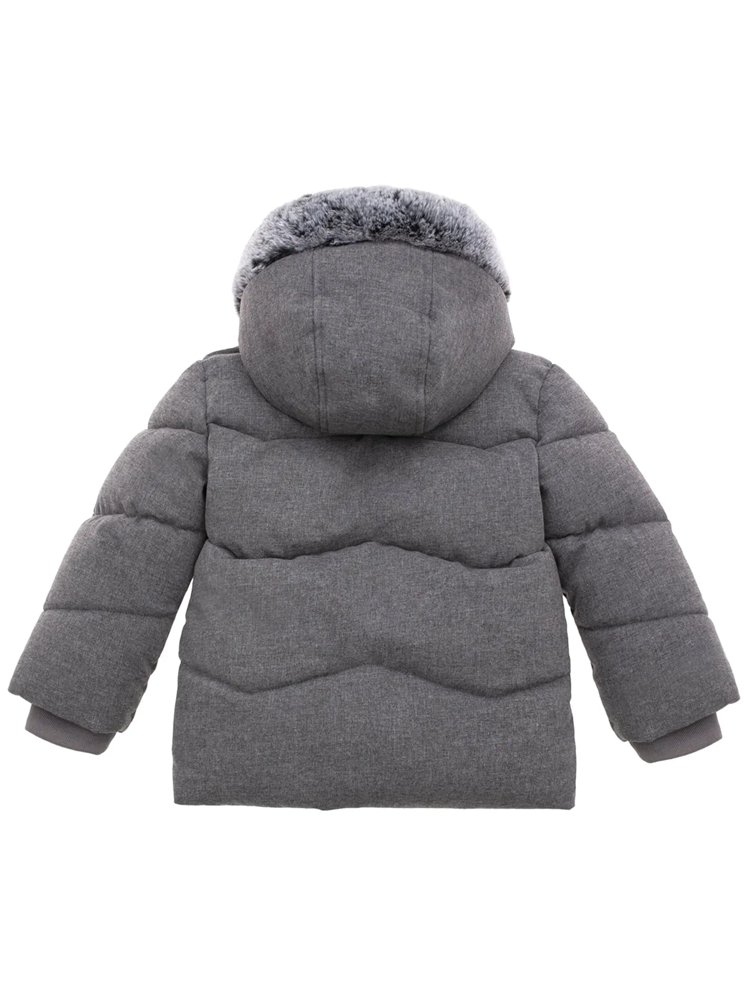 Rokka&Rolla Baby Boys' Infants Puffer Coat Toddler Hooded Winter Jacket, Sizes 6-24M