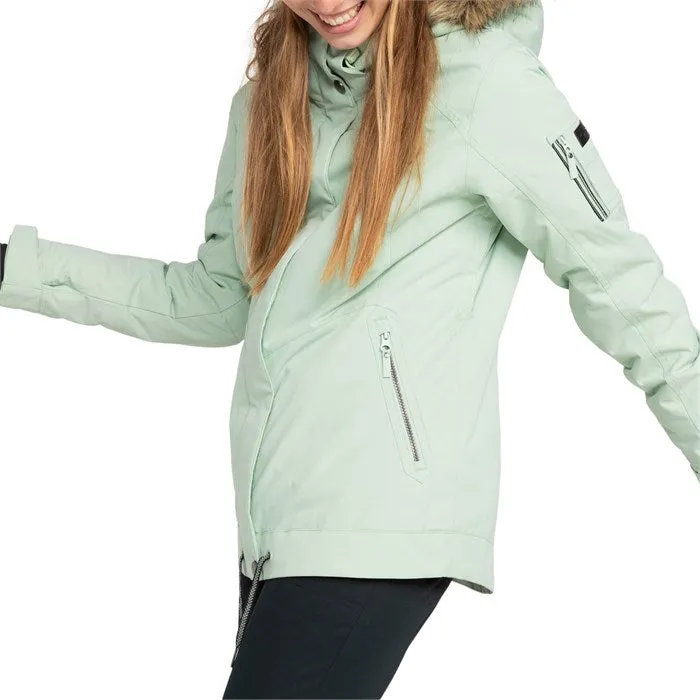 Roxy Meade Jacket Cameo Green