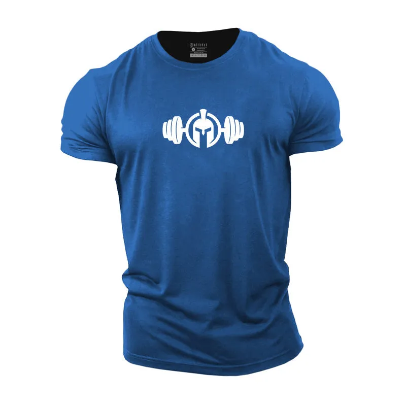 Sparta Dumbbell Cotton T-Shirt