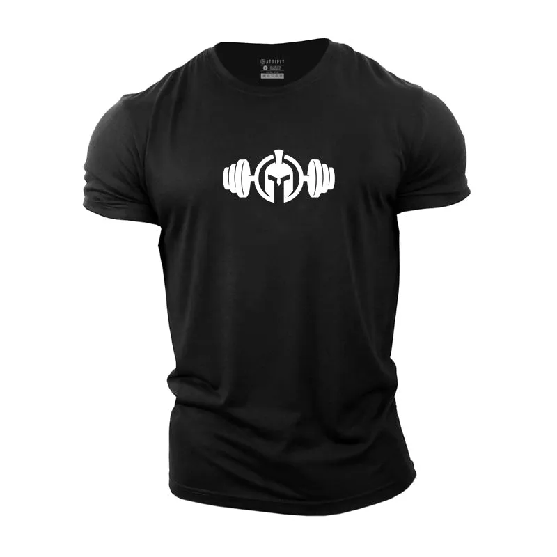 Sparta Dumbbell Cotton T-Shirt