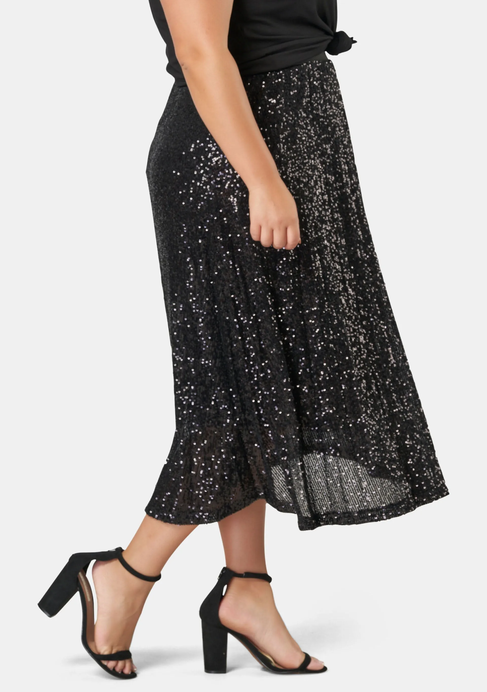 Sure Thing Sequin Skirt