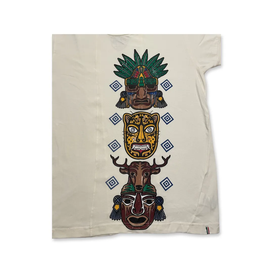 Tribal Spirits T-Shirt, Cream