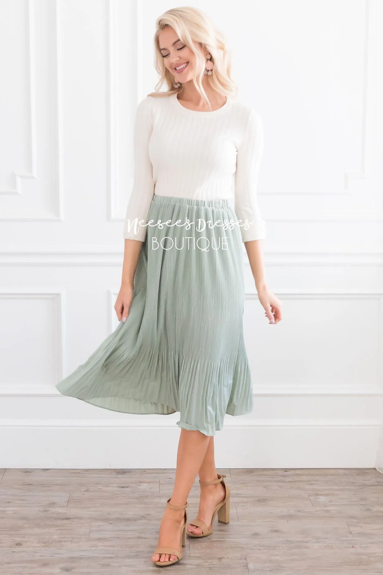 Vintage Garden Modest Skirt