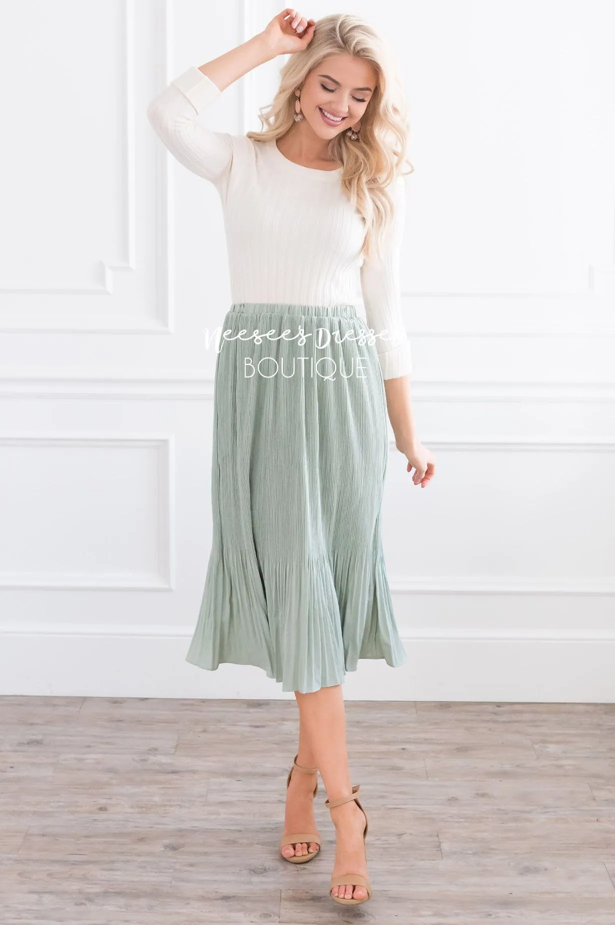 Vintage Garden Modest Skirt