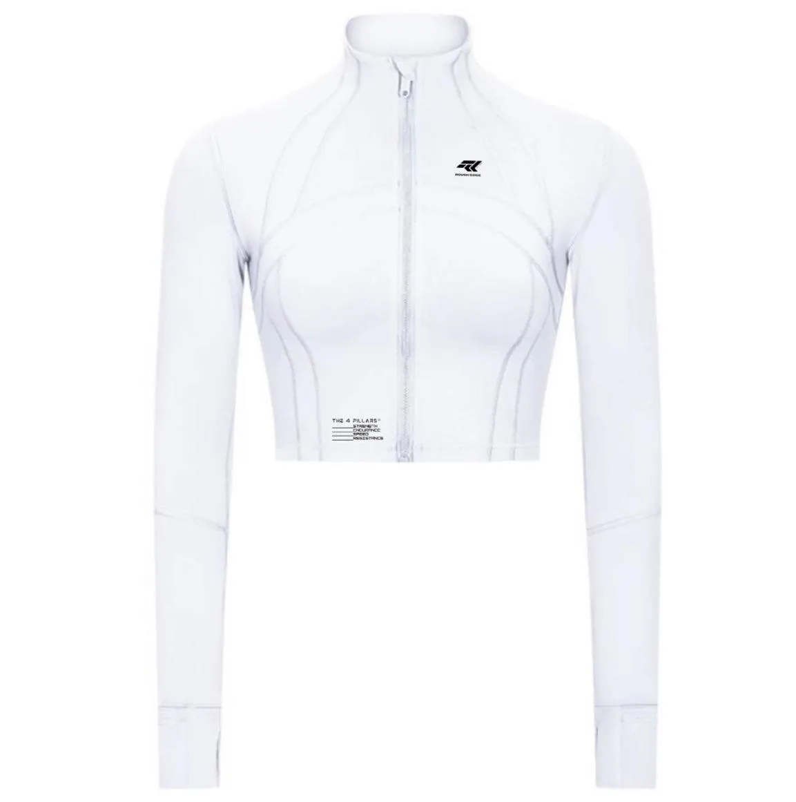 Womens BLACKopz© Long Sleeve White